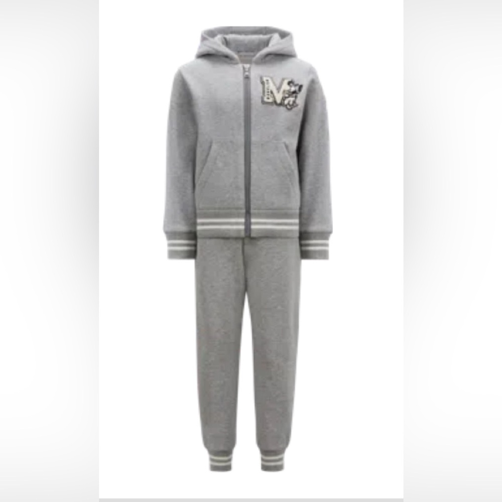 Moncler Enfant Two-Piece Cotton Tracking Set 10